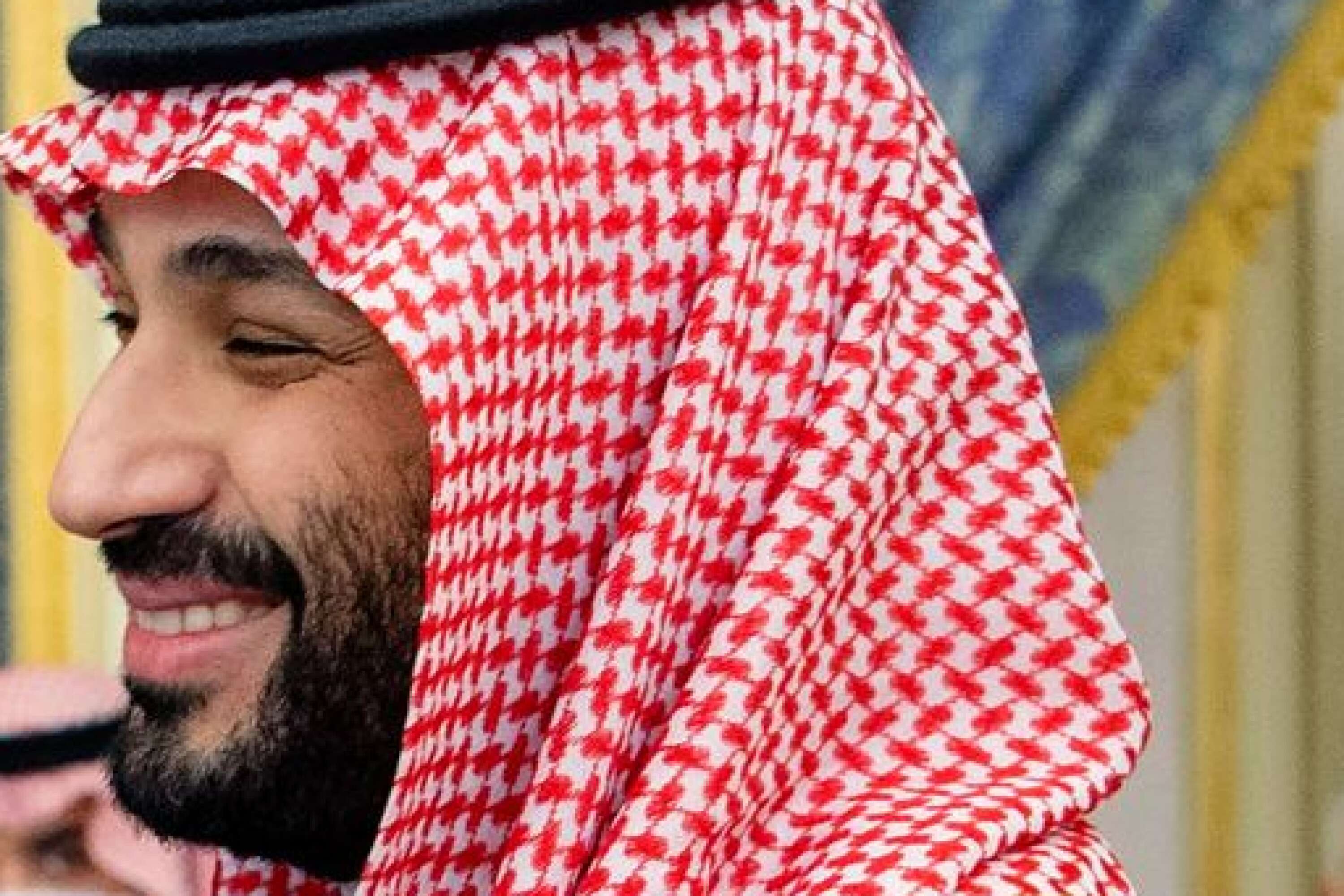 Saudiarabiens kronprins Mohammed bin Salman fotograferad i april i år, i samband med ett besök av Turkiets president Recep Tayyip Erdogan (via AP)