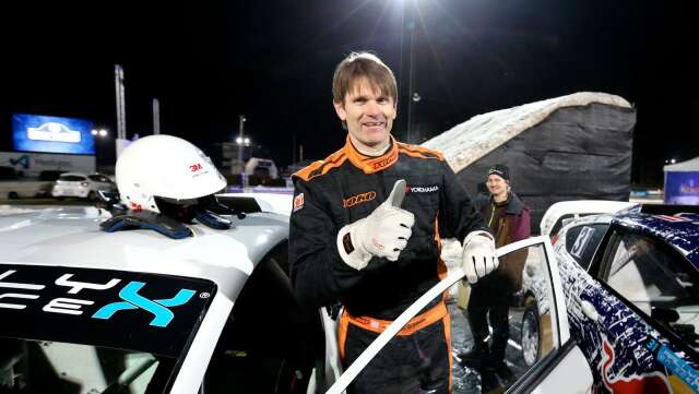 Marcus Grönholm ger tummen upp för en comeback på årets Svenska rally.