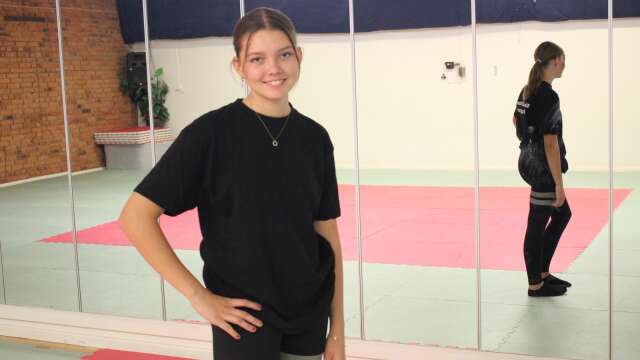 Wilma Andersson, 15 år, är ledare för Varaslättens dansares nya satsning på Tiktok-dans.