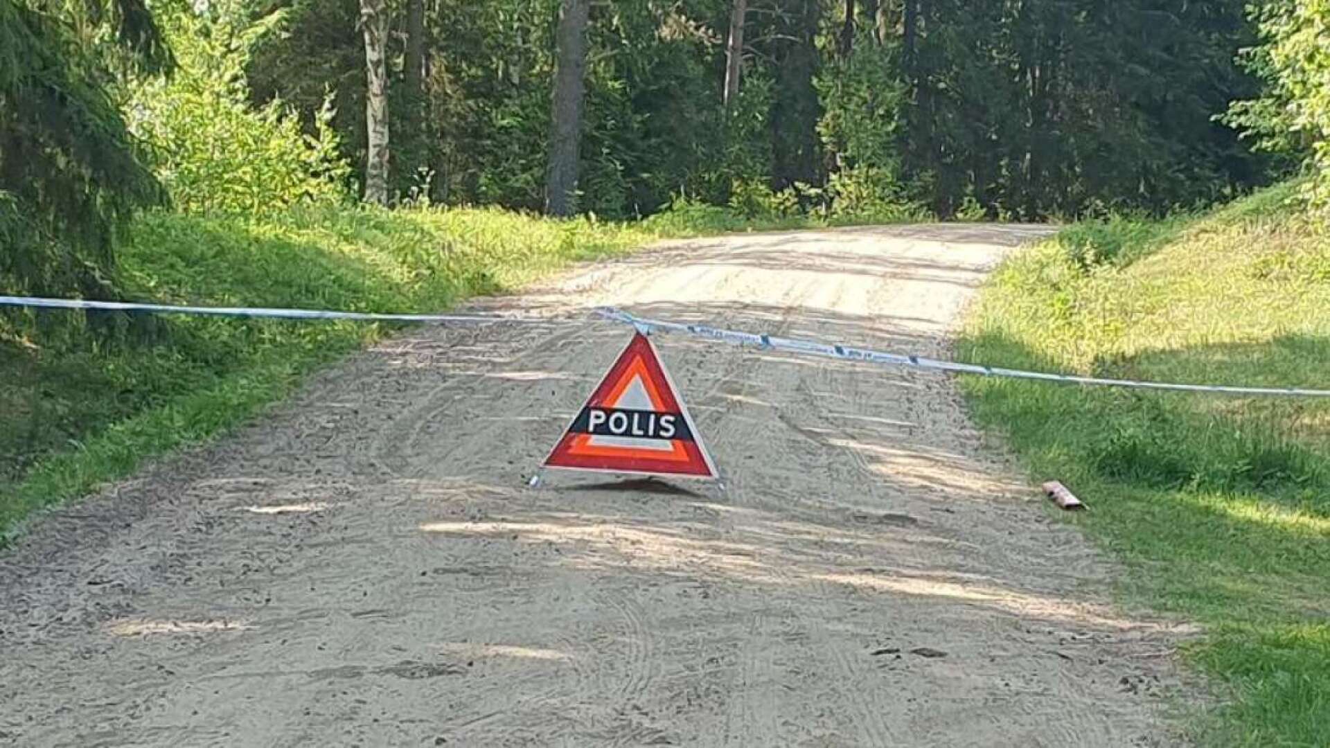 Dödsolyckan skedde på en grusväg mellan Bada och Rinn i Torsby kommun. 