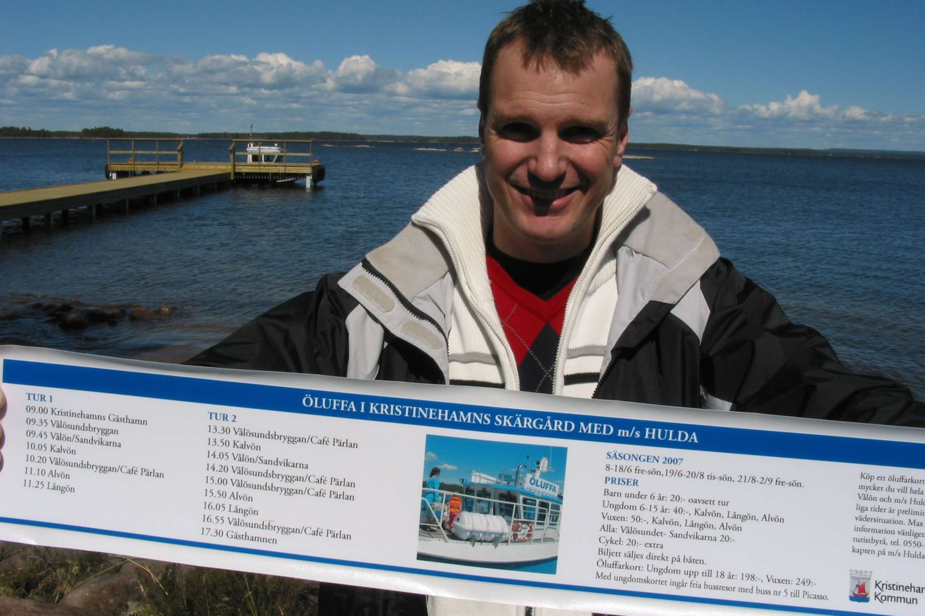 Båtluffning och övrig skärgårdsutveckling är en av de saker Mats Öman är mest nöjd med från sin tid som turistchef.