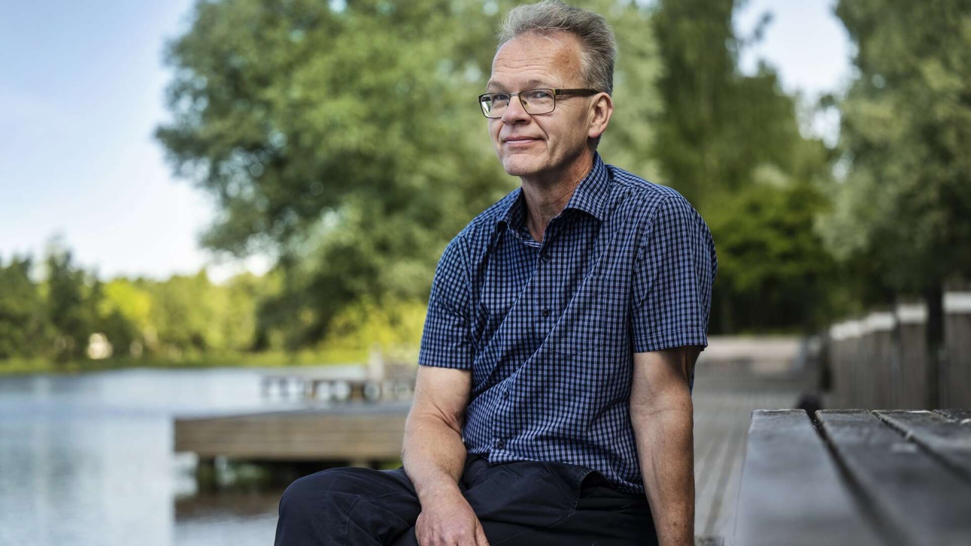 Torbjörn Nilsson, språkrör för Miljöpartiet i Värmland, kandiderar till att bli partiets manliga språkrör nationellt. 