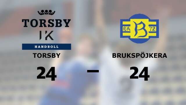 Torsby IK spelade lika mot HK Brukspôjkera