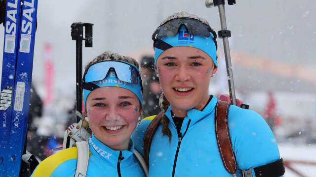 Wilma Björn och Stina Nilsson från Bore i Torsby är uttagna till junior-VM i skidskytte.