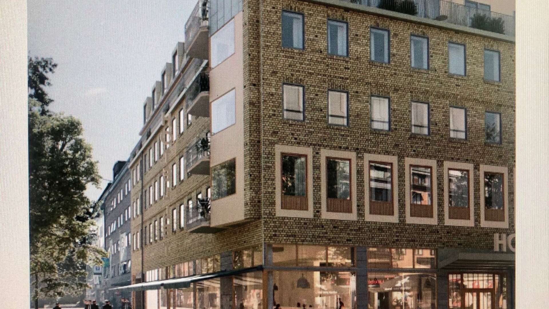 Bygglov för nytt centralt hotell i Karlstd