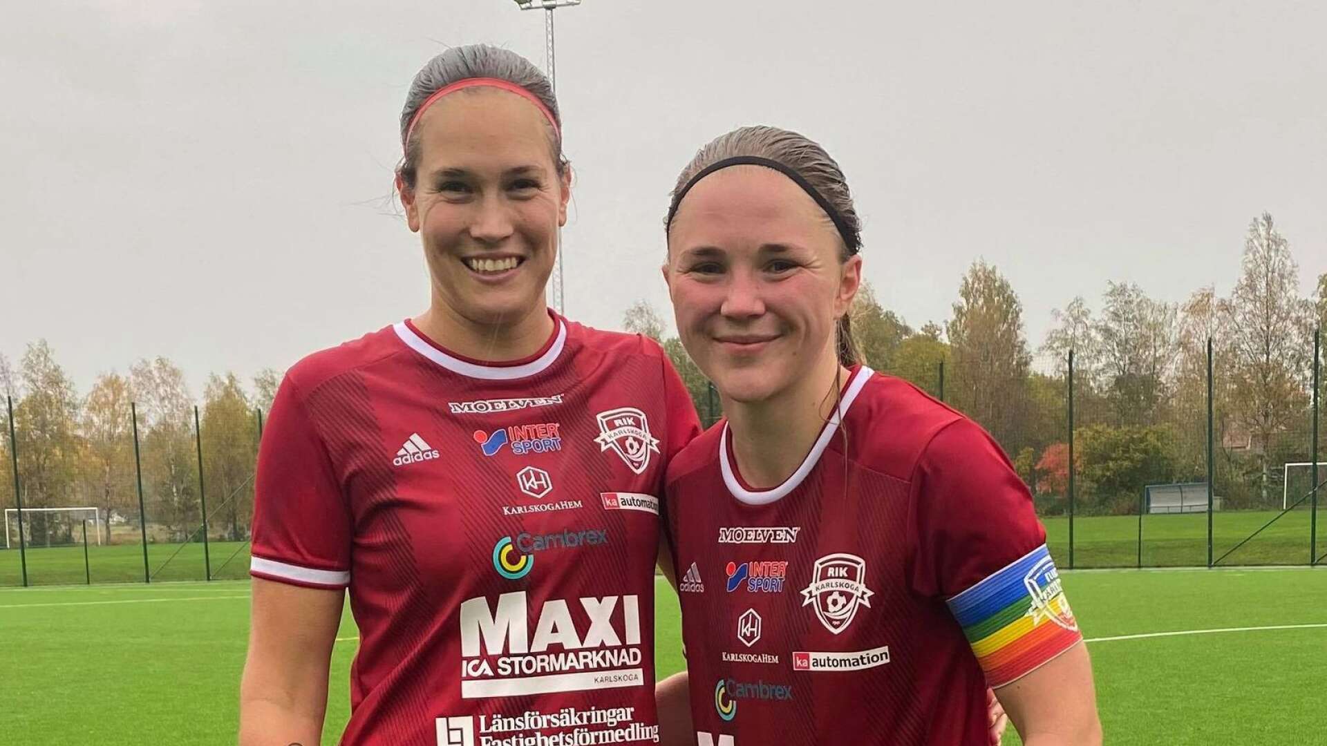 Hanna Sahlén och Viktoria Ström – målskyttarna när RIK besegrade Rynninge.