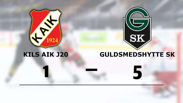 Kils AIK J20 förlorade mot Guldsmedshytte SK