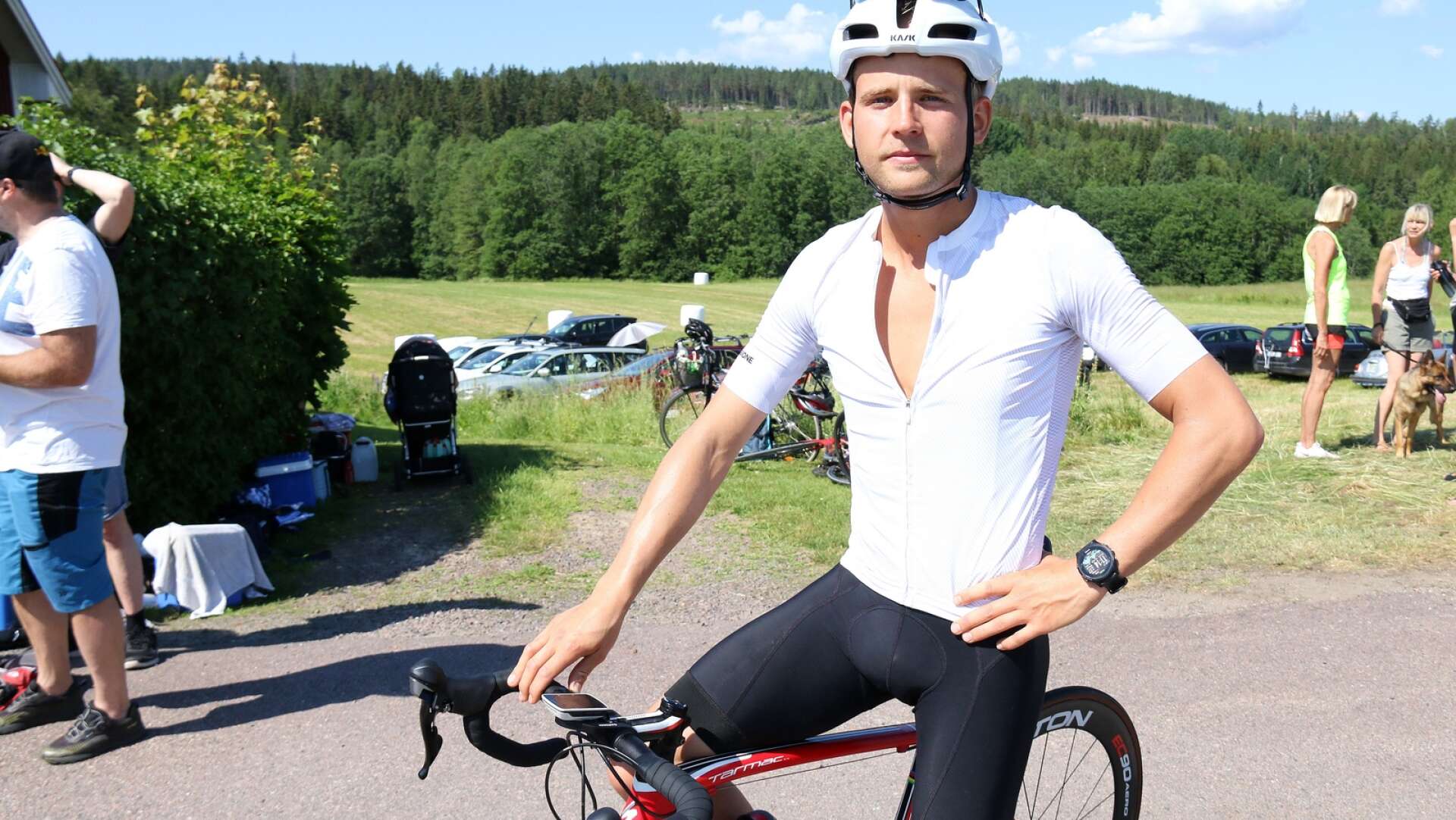 (Arkivbild) Det var cyklingen som Fredrik Häggmark var mest nöjd över i helgens tävling i Jönköping. 