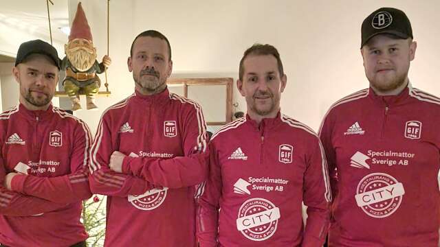 Anders Sigurdsson, Joakim Karlsson, Stefan Martinsson och Hampus Persson. Där har ni Gettjärns ledarstab till säsongen 2024.
