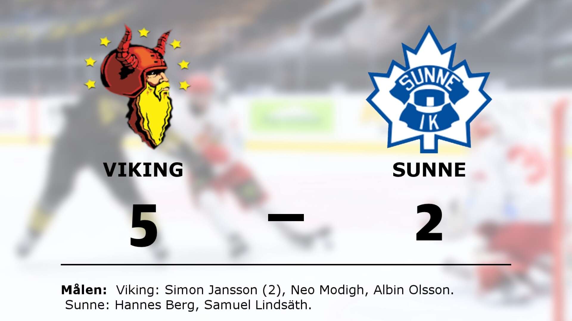 Viking HC vann mot Sunne IK