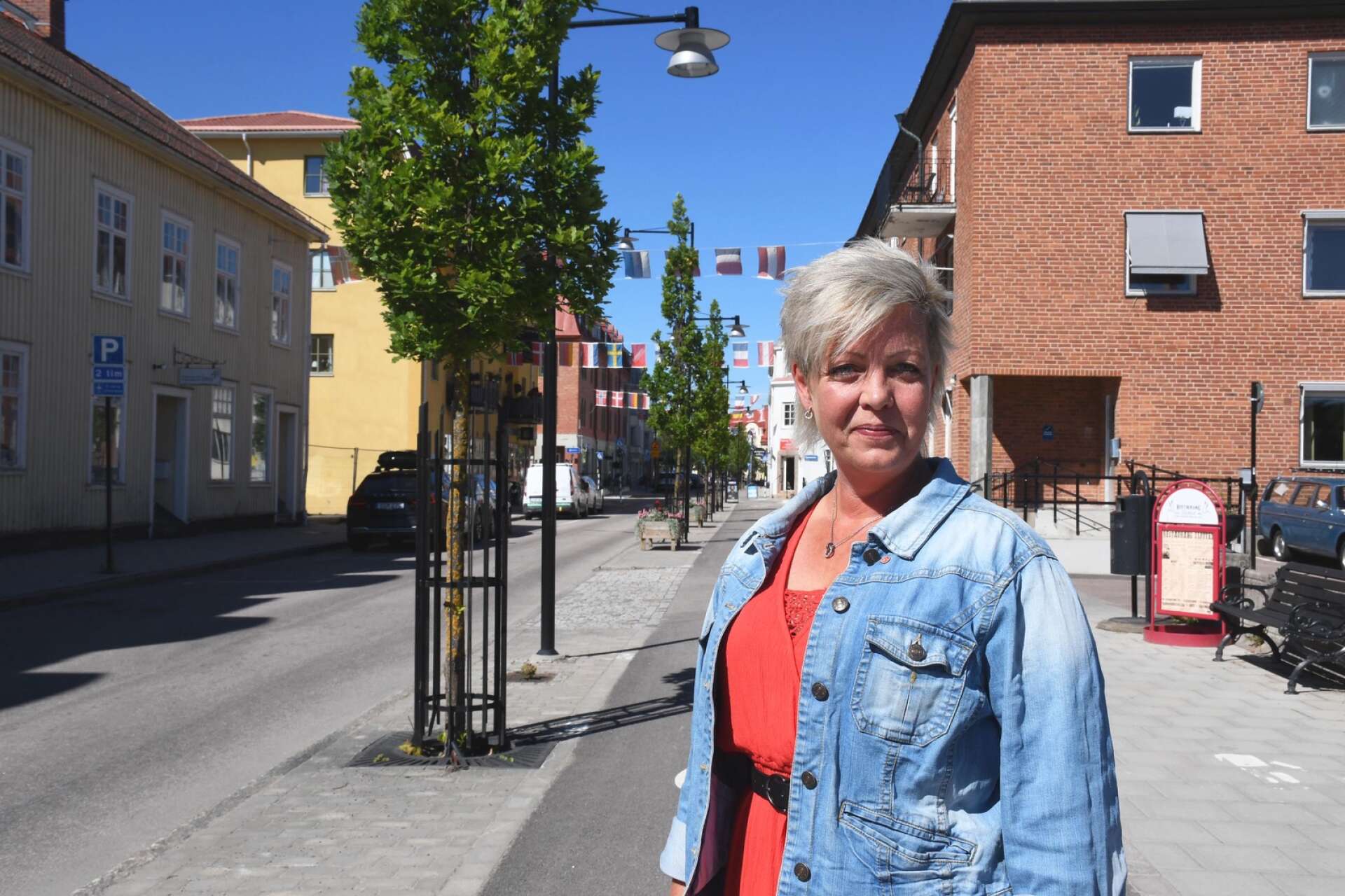 Linda Johansson, förstanamn för Socialdemokraterna i Sunne.