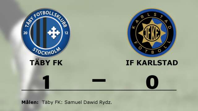 Täby FK vann mot IF Karlstad Fotboll