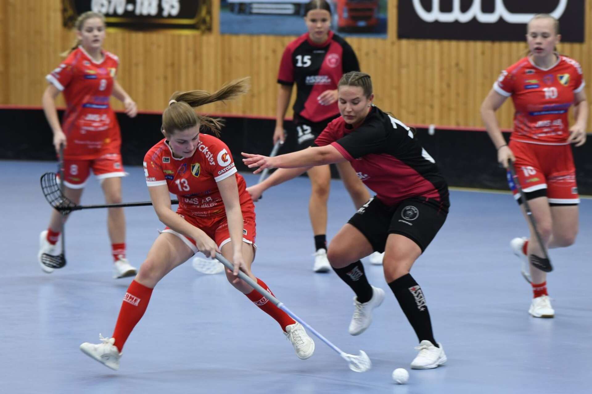 Lina Ahlberg gjorde ett av målen för Dottevik, som krigade sig till tre poäng borta mot Kristinehamn.