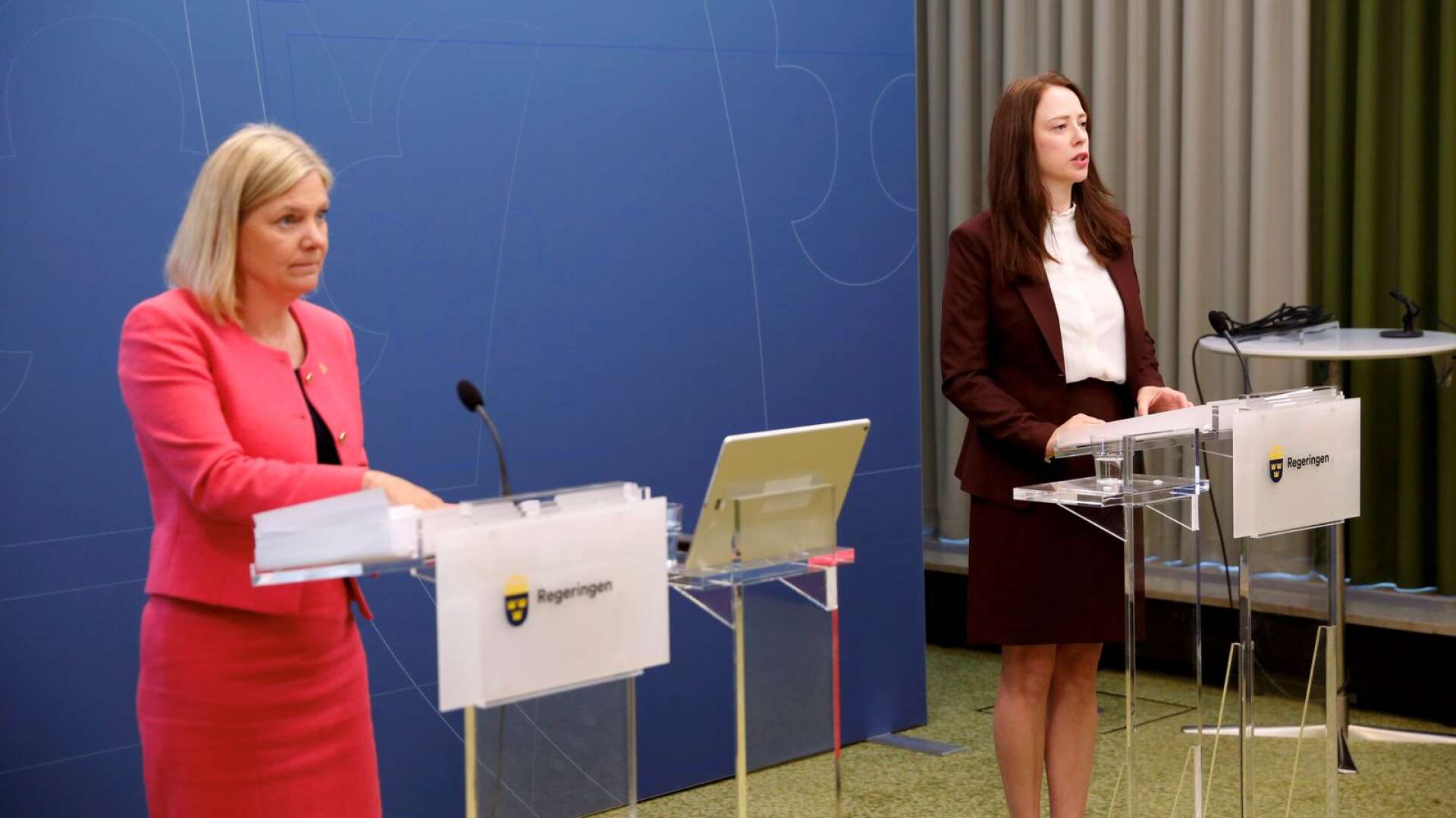 Oansvarigt av Magdalena Andersson (S) och Åsa Lindhagen (MP).