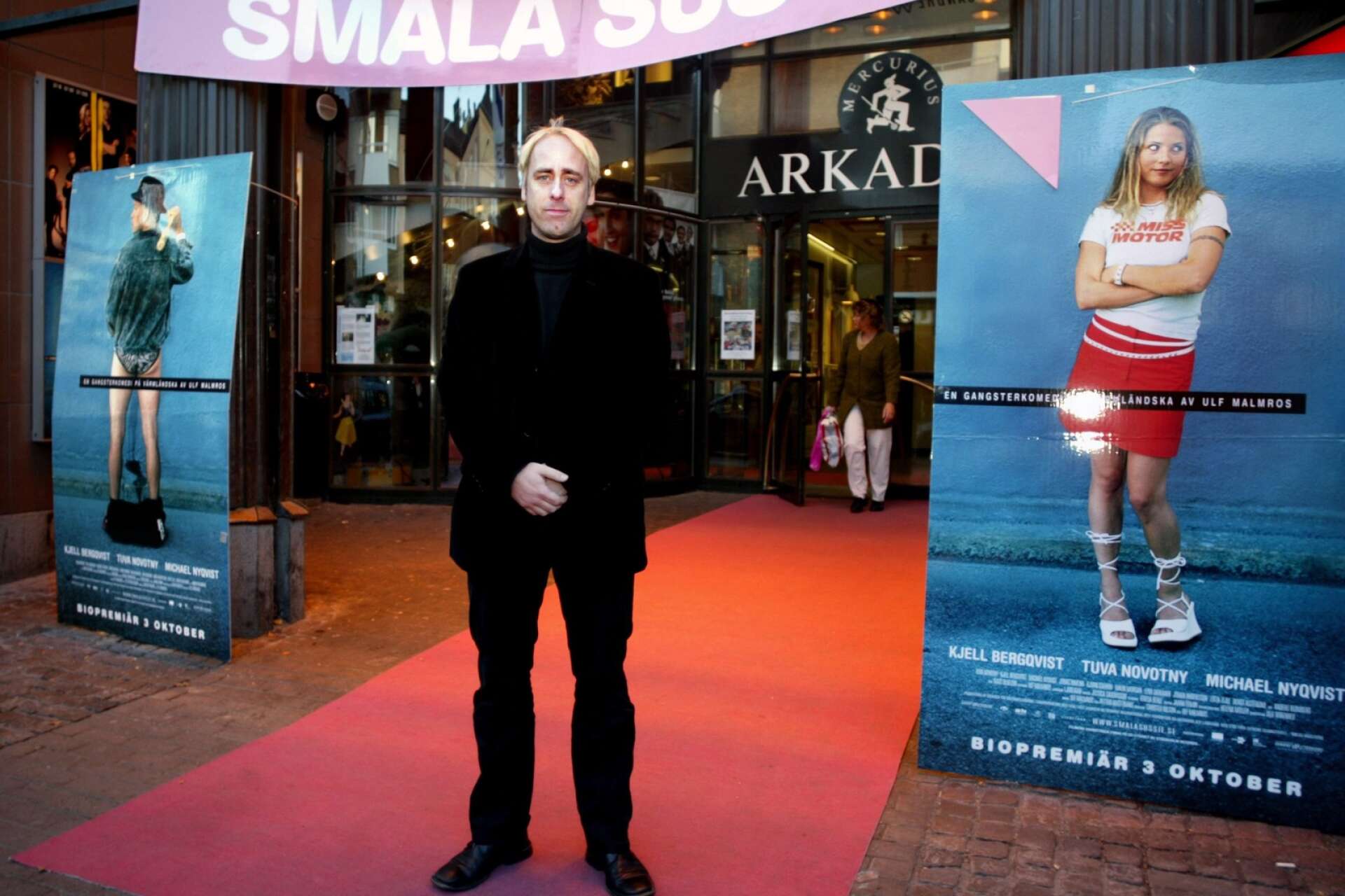 Regissören Ulf Malmros vid filmpremiären.