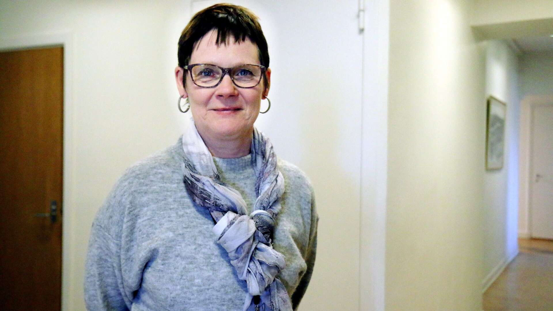 Socialchef Eva Ulfenborg är nöjd med förbättrad ekonomi och en ny enhetschef inom hemvården.