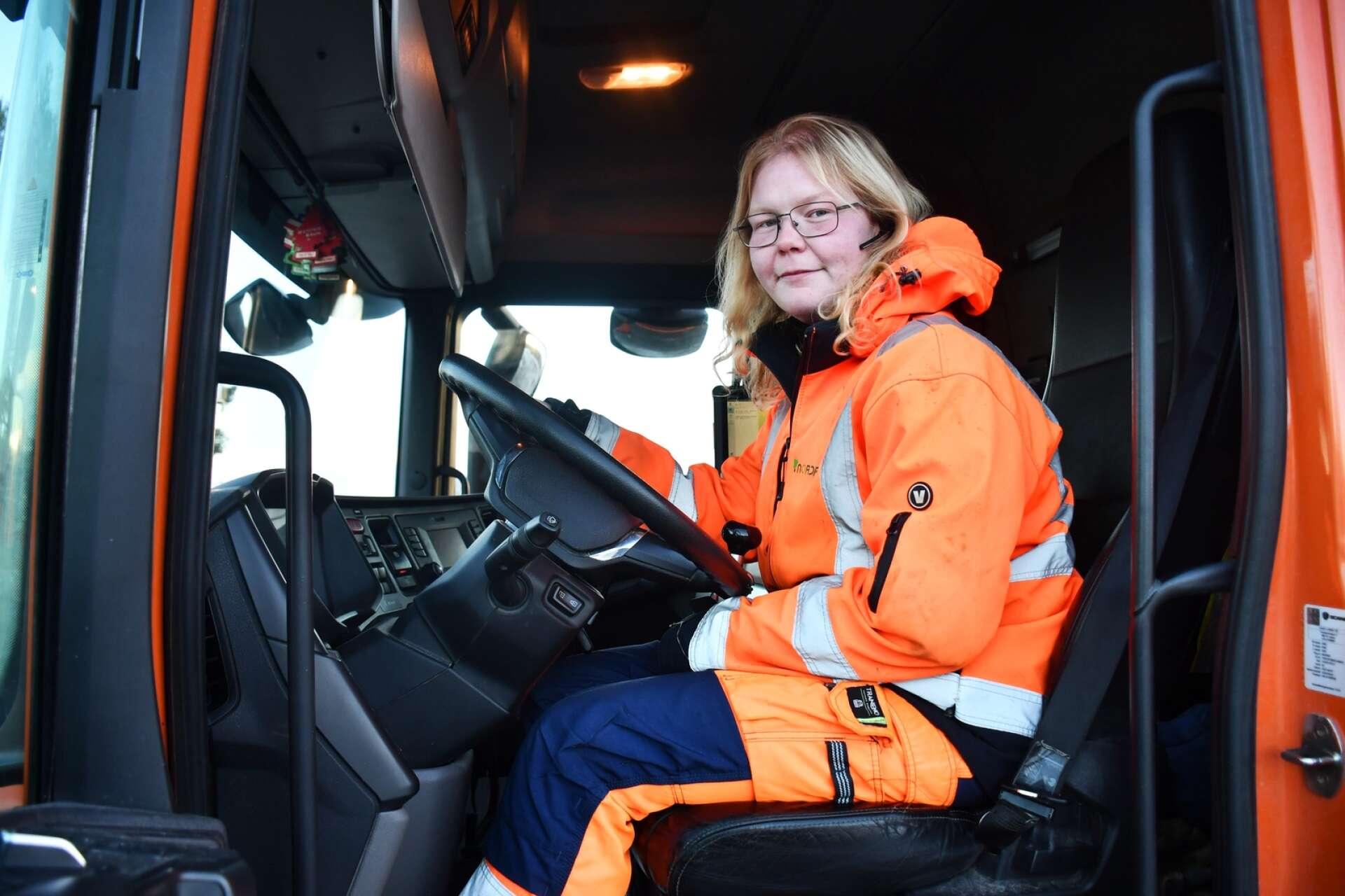 En stor fördel med yrket tycker Linda Eriksson Åberg är att hon får jobba självständigt. 