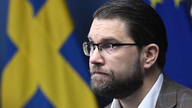Sverigedemokraternas partiledare Jimmie  Åkesson.
