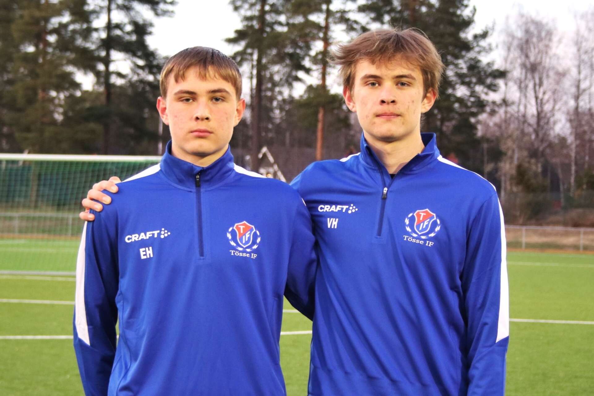 Tvillingbröderna och nyförvärven Erik och Viktor Halvardsson har gjort en fin försäsong i Tösse.