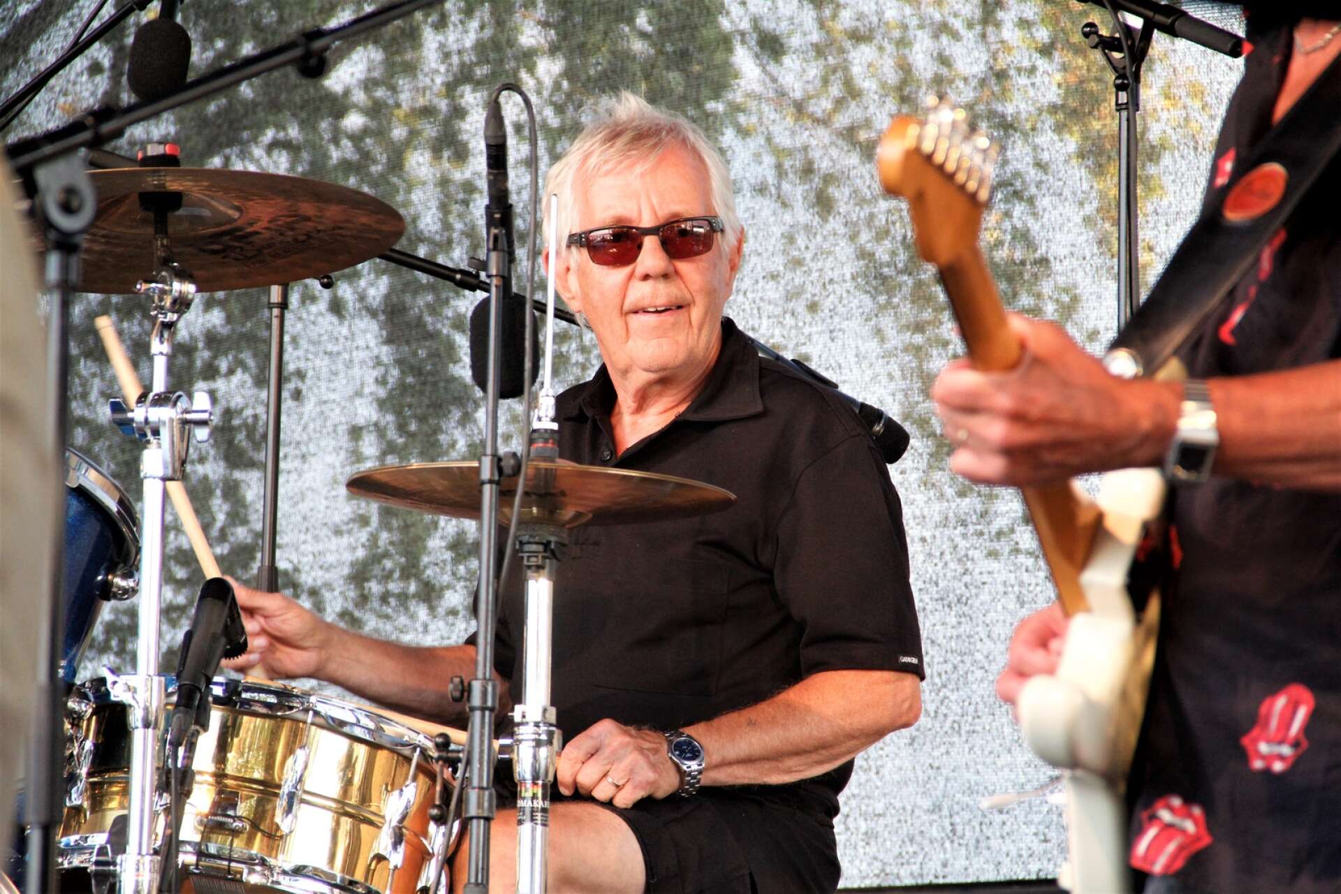Trummisen och sångaren Kent Peterson är en av de som var med under Saints storhetstid på 70-talet.
