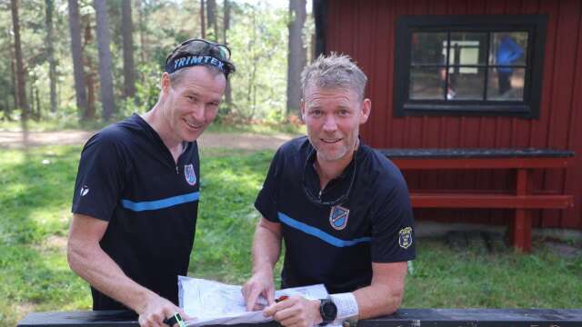 Thomas Josarp och Otto Eriksson från Varbergspolisen gick igenom svårigheterna.