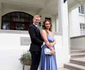 Lejla Zejnalova gick på balen tillsammans med Kasper Gundersson som tog studenten från Herrgårdsgymnasiet.