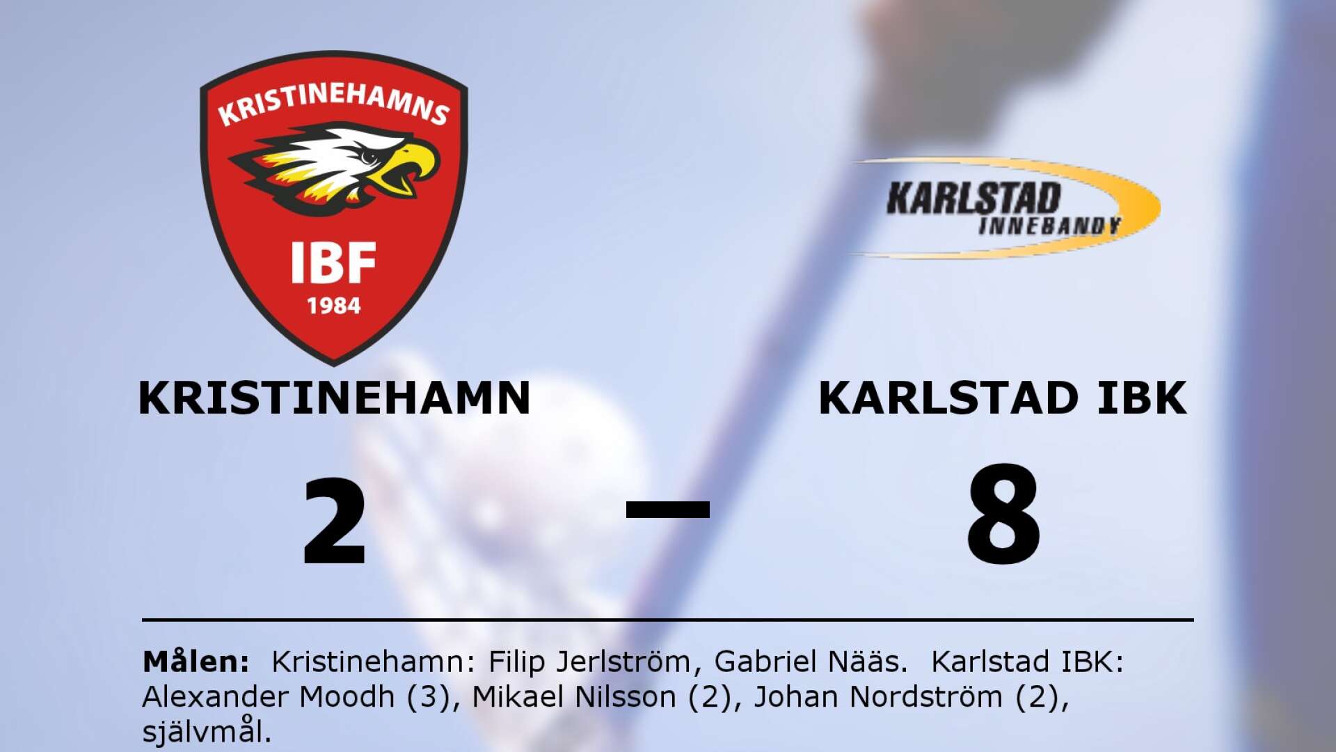 Kristinehamns IBF förlorade mot Karlstad IBK