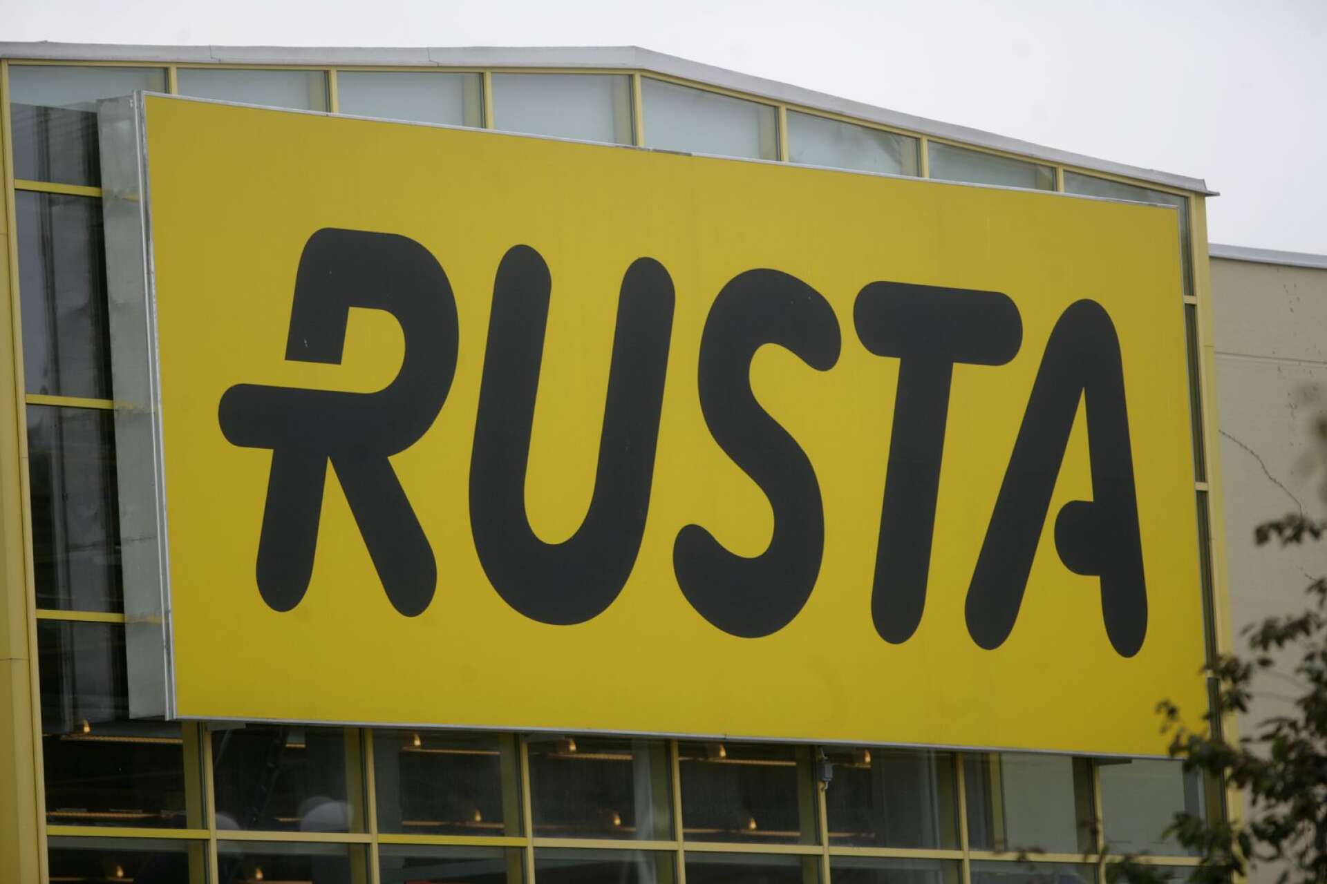 I slutet av mars öppnar Rusta i Kristinehamn. Bilden är från ett annat varuhus.