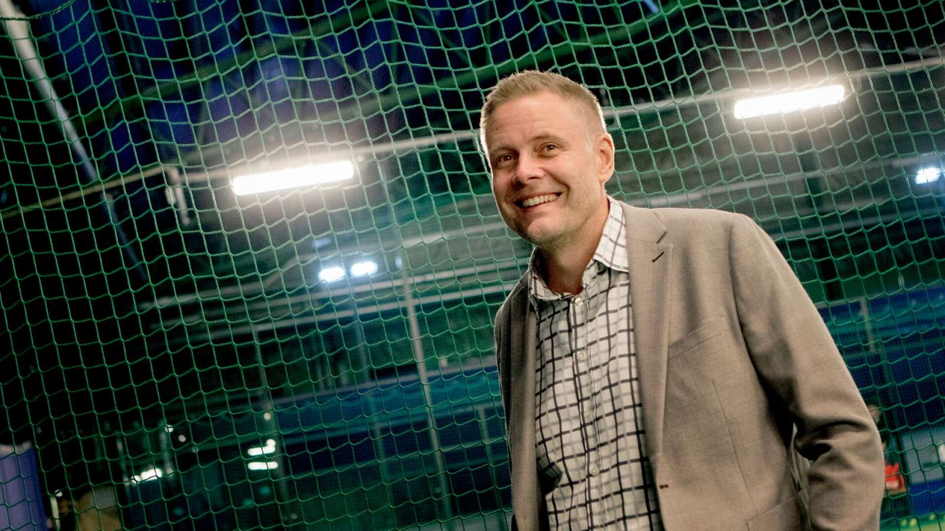 Johan Brorsson har varit ordförande i Bofors tennisklubb sedan 2017. 