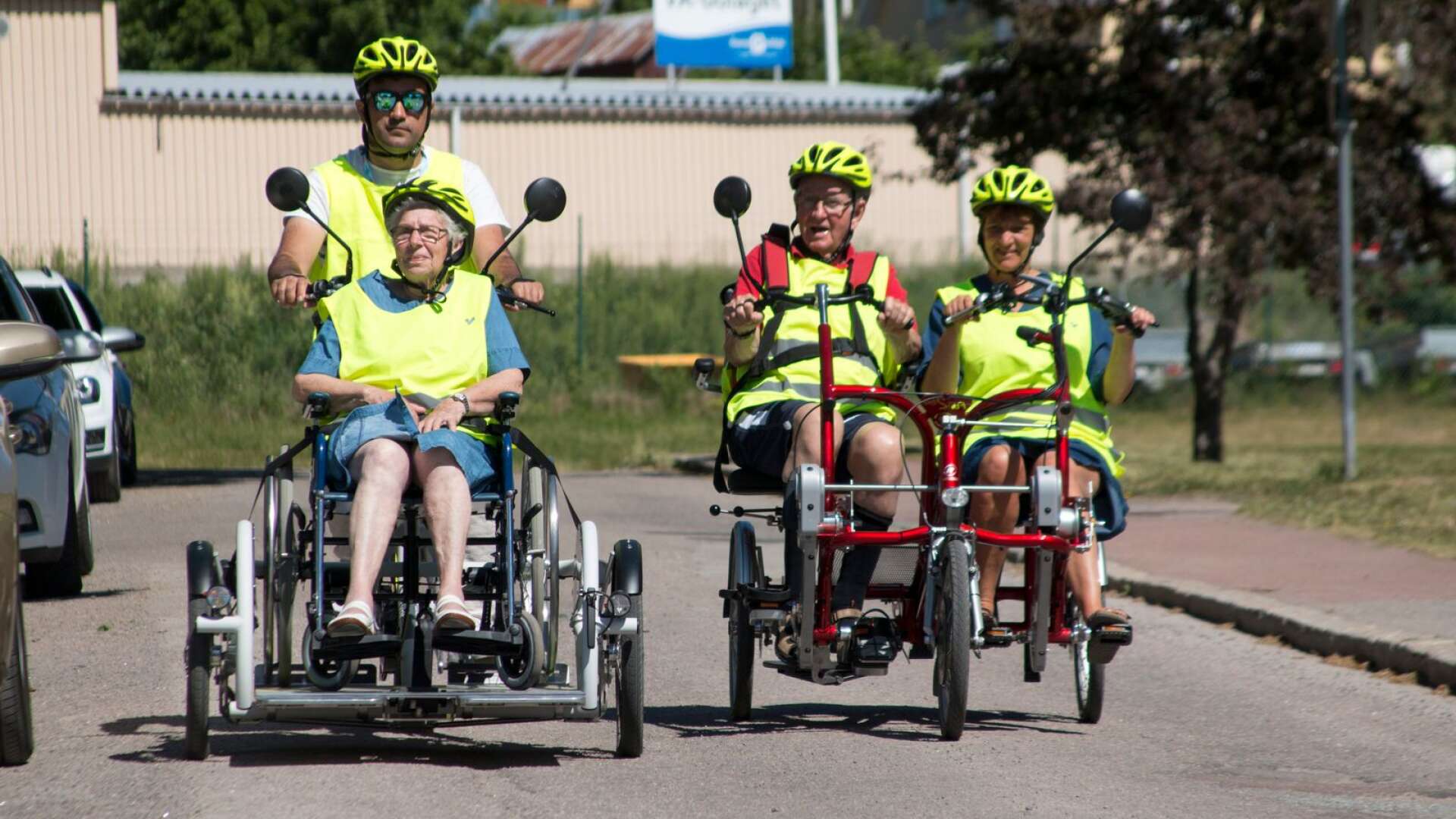 Parcyklar så de äldre får komma ut på cykeltur är något man satsat på att köpa in till kommunen under 2018.