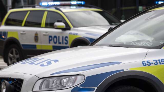 Polis stoppade en kvinnlig bilist på Kvarnberget under onsdagskvällen.