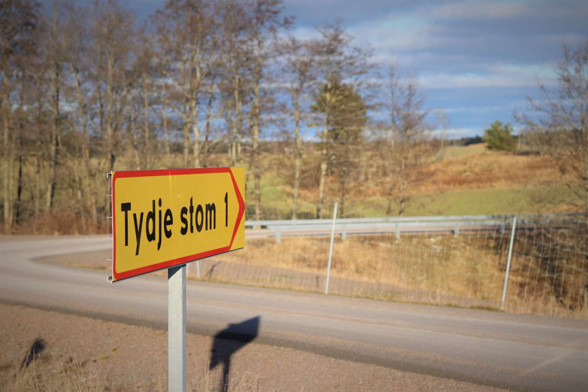 Det var här, i Västanå, som många lämnade E45 för mindre enskilda vägar. 