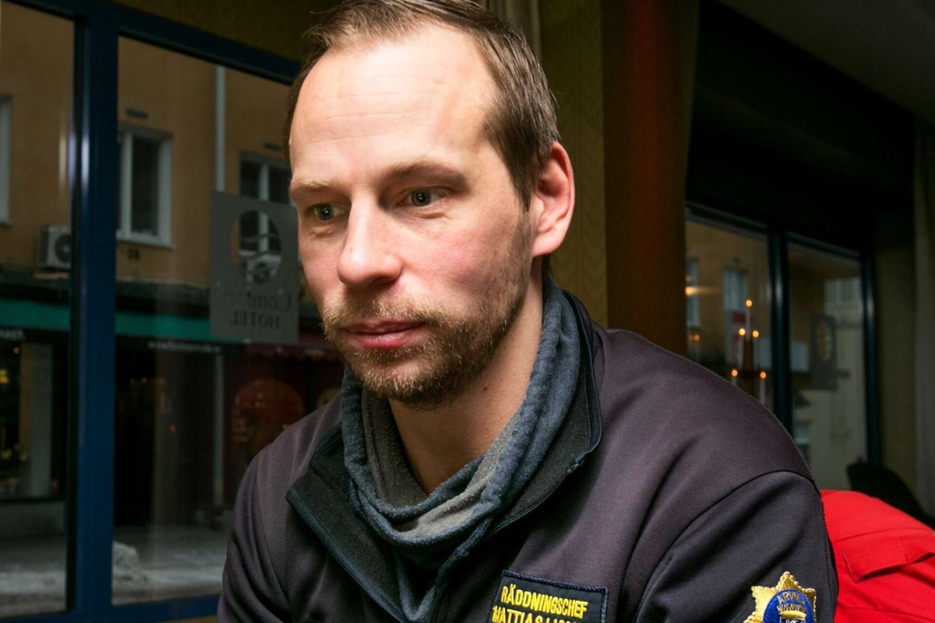 Mattias Larsson, räddningschef i Arvika.