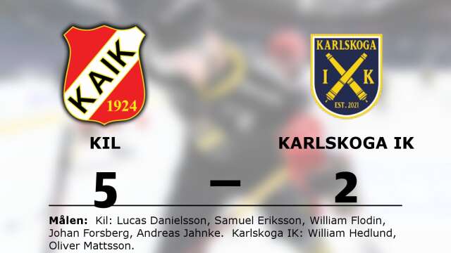 Kils AIK vann mot Karlskoga IK
