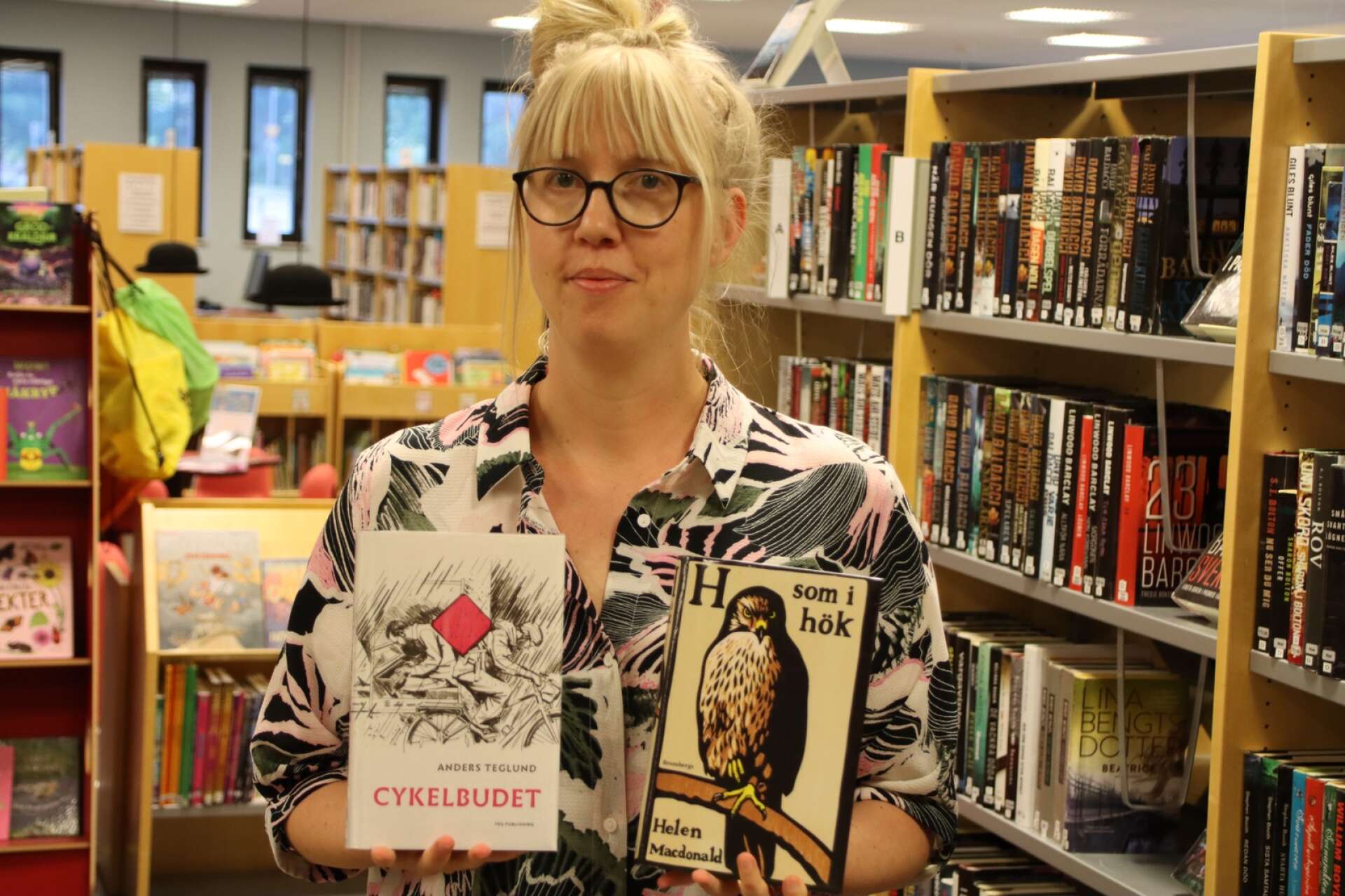 Sara Urger är bibliotekarie på Filipstads bibliotek.