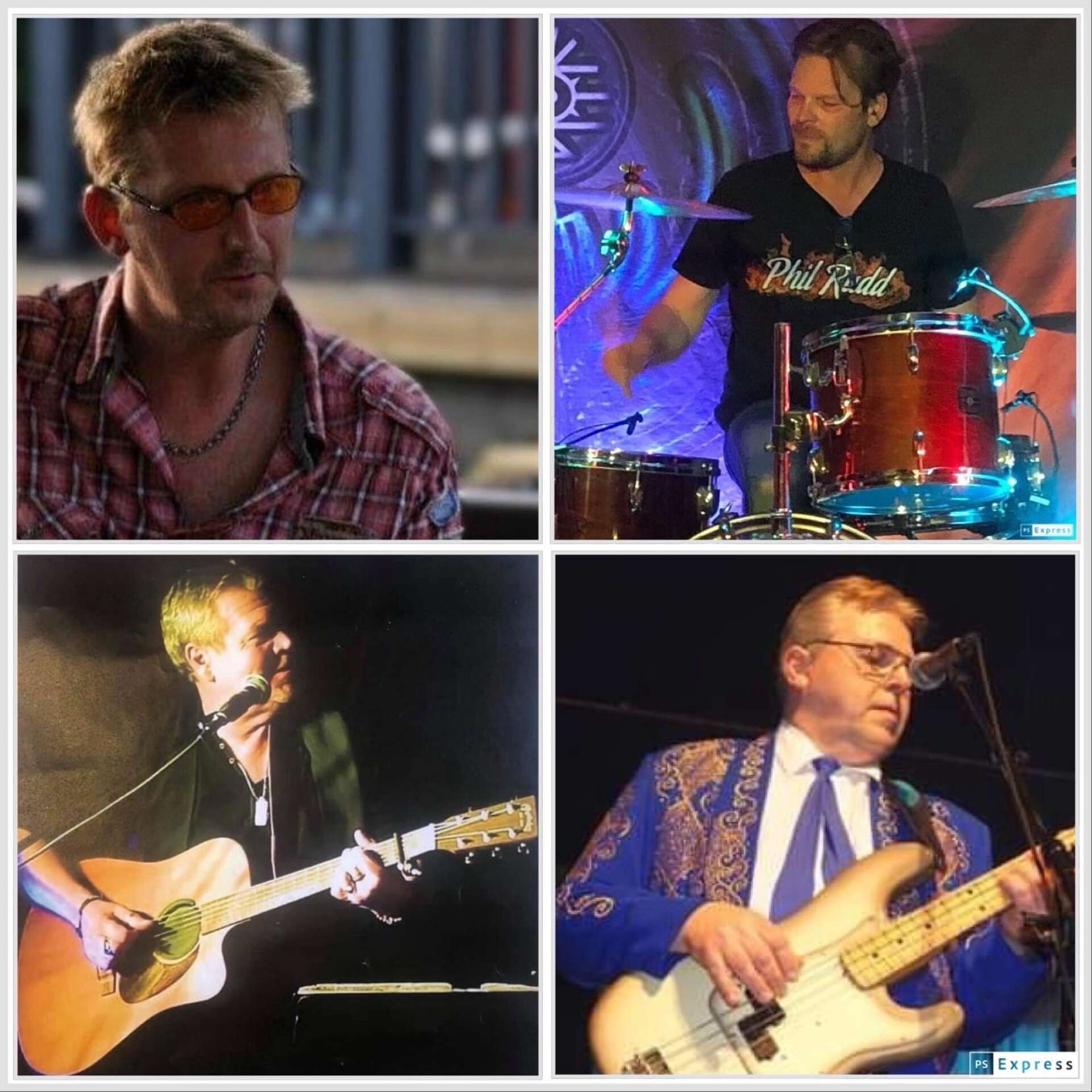 The Nashville Project har bara en permanent medlem: Dick Johansson. Under lördagen spelar han ihop med Ole Knudsen, Joakim Svensson och Jan Erik Graven.