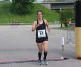 Frida Nilsson, vann damklassen i Stadsloppet 10 km.