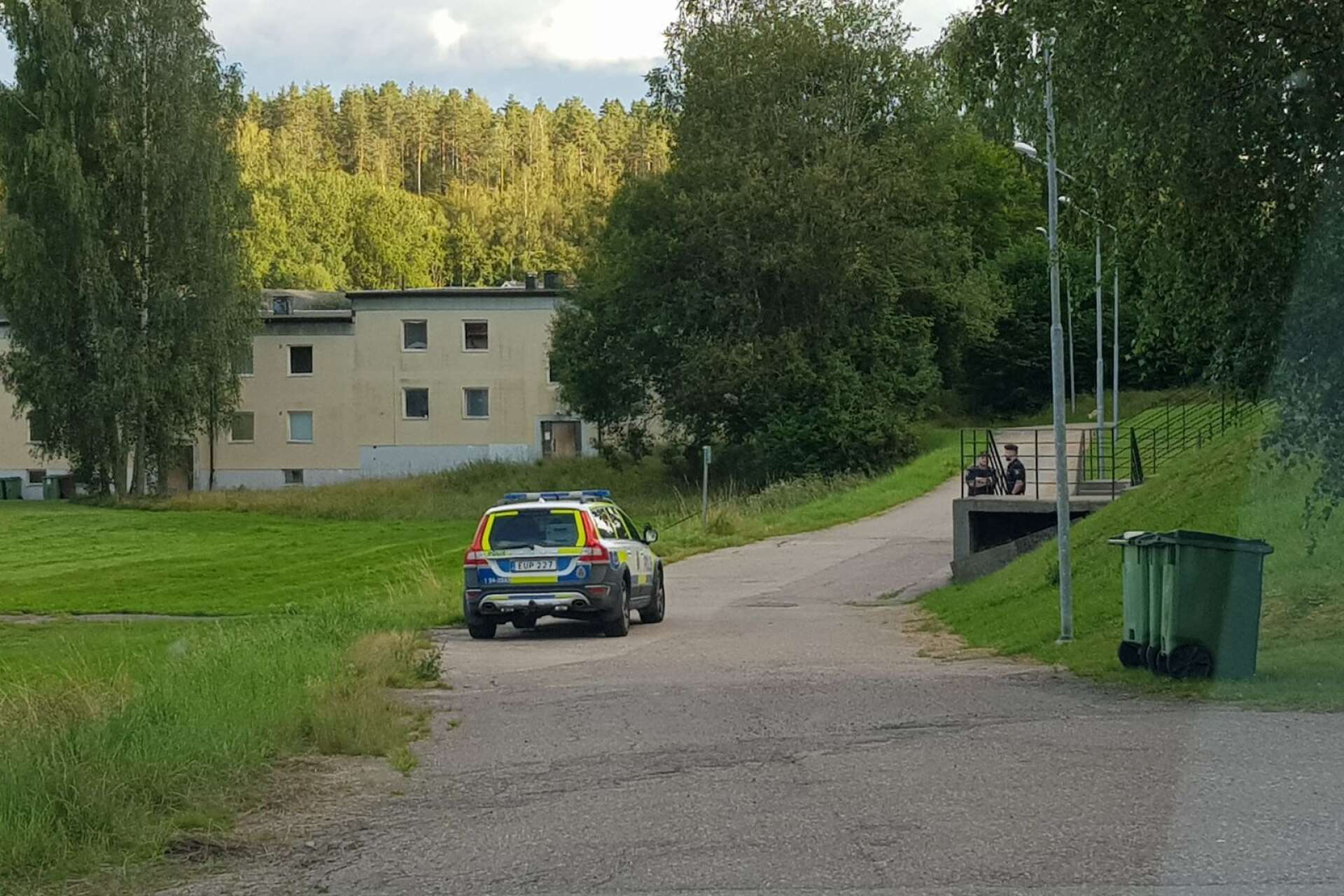 Händelsen utspelade sig på Kunghällsvägen i Bengtsfors.
