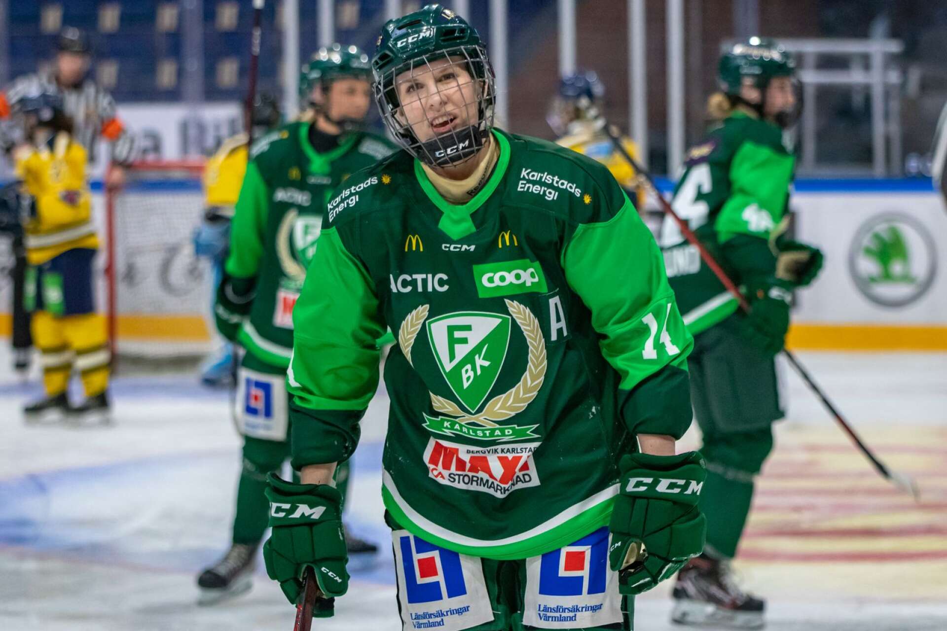 Elin Benn fortsätter sin karriär i Färjestad. 