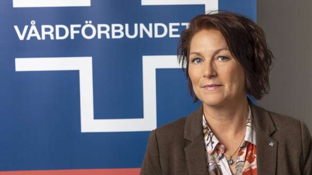 Camilla Gustafsson, ordförande Vårdförbundet Värmland.