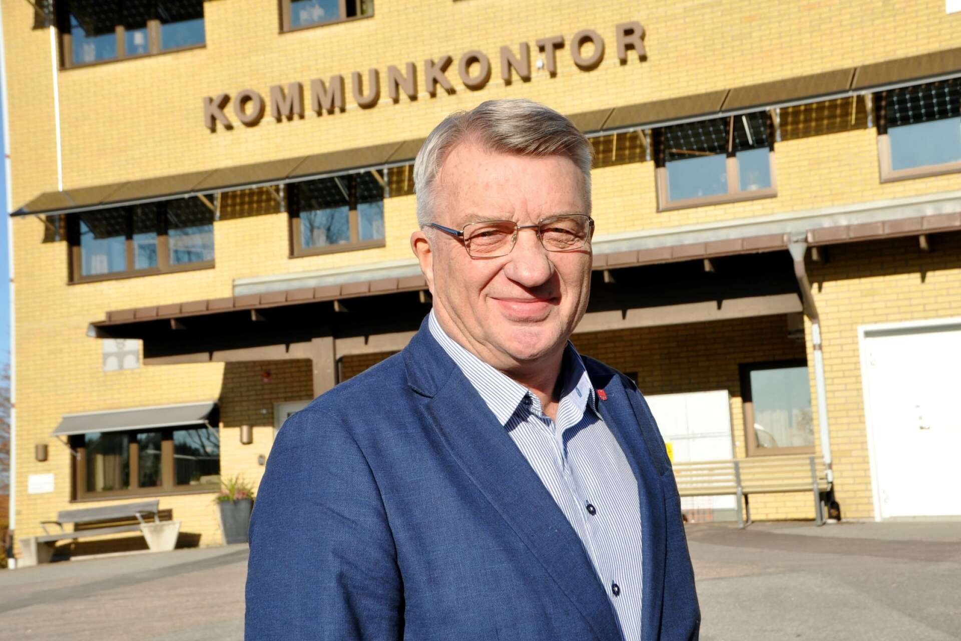 Stig Bertilsson (M), kommunstyrelsens ordförande i Bengtsfors.