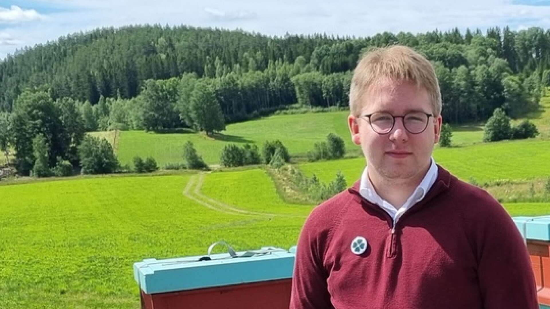 Leon Helliksson (C) väljer att lämna sin post som ordförande för Centerpartiet i Arvika. En av anledningarna är att partiet valt att ingå i ett majoritetsstyre tillsammans med de rödgröna partierna. Arkivbild från i somras.