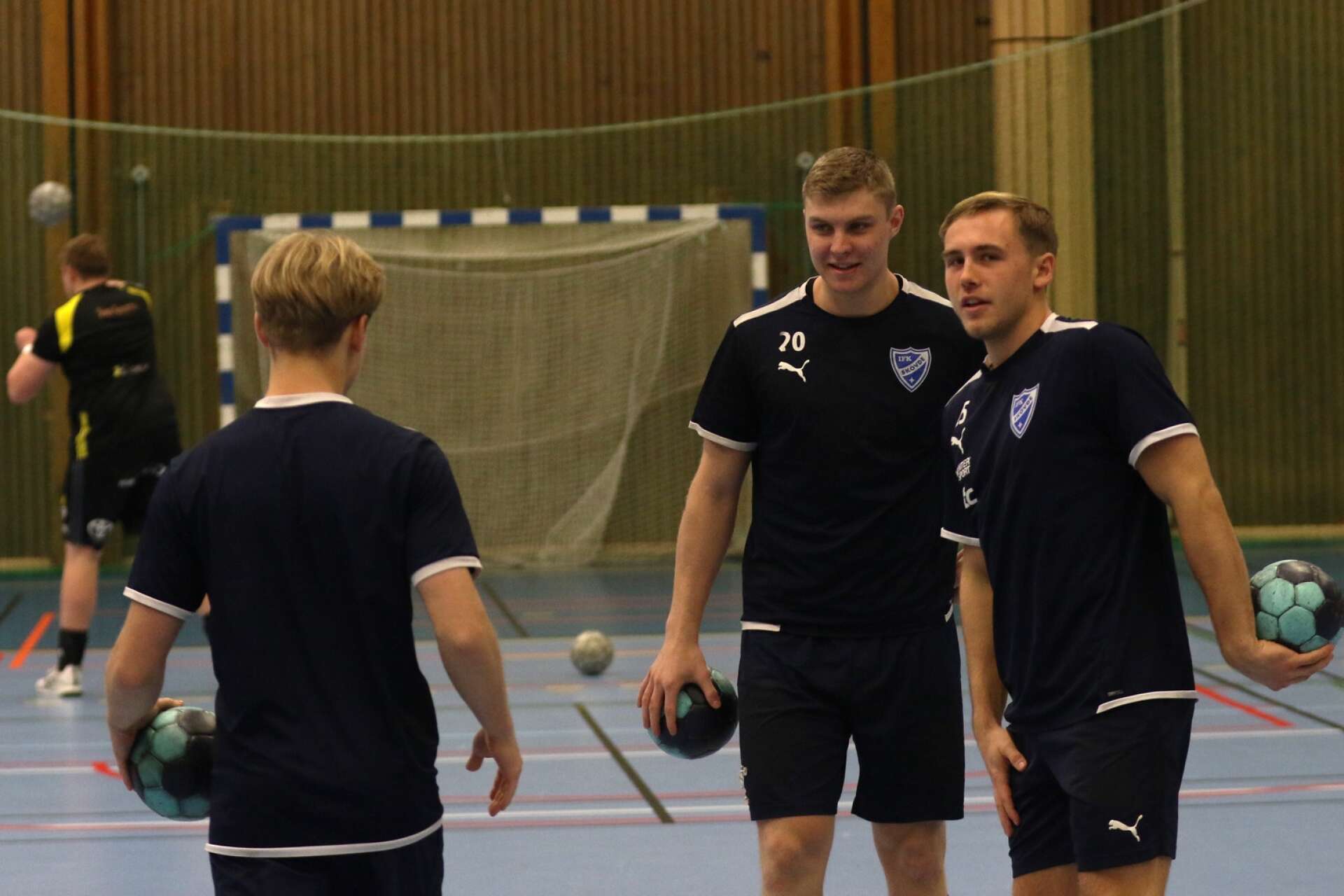 Linus Gustavsson, Isak Borg och Simon Brodow var med på den regionala träningsdagen med U19-landslaget.
