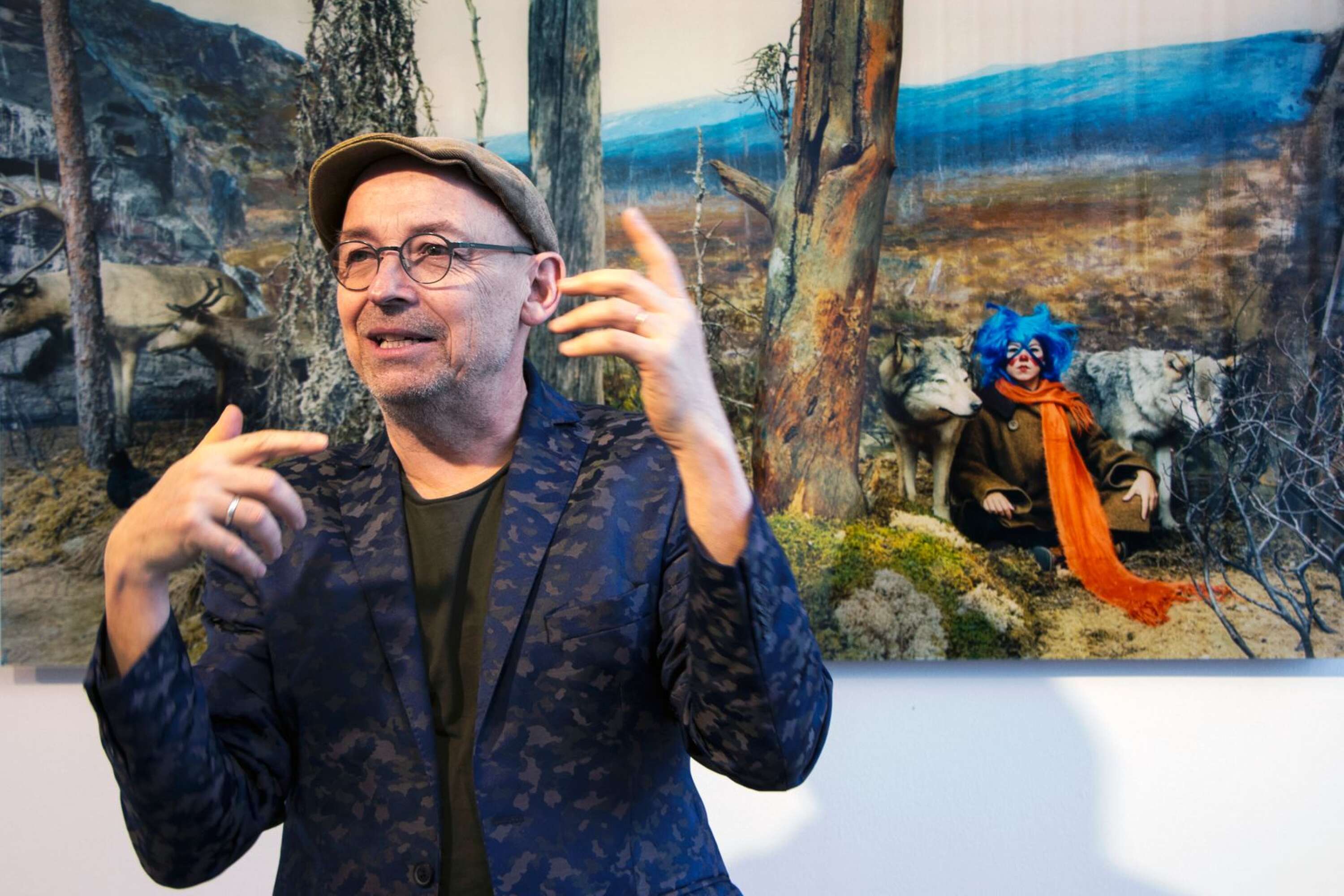 2019 visades Mats Bäckers fotoutställning ”Fairytales&quot; på Lars Lerins Sandgrund.