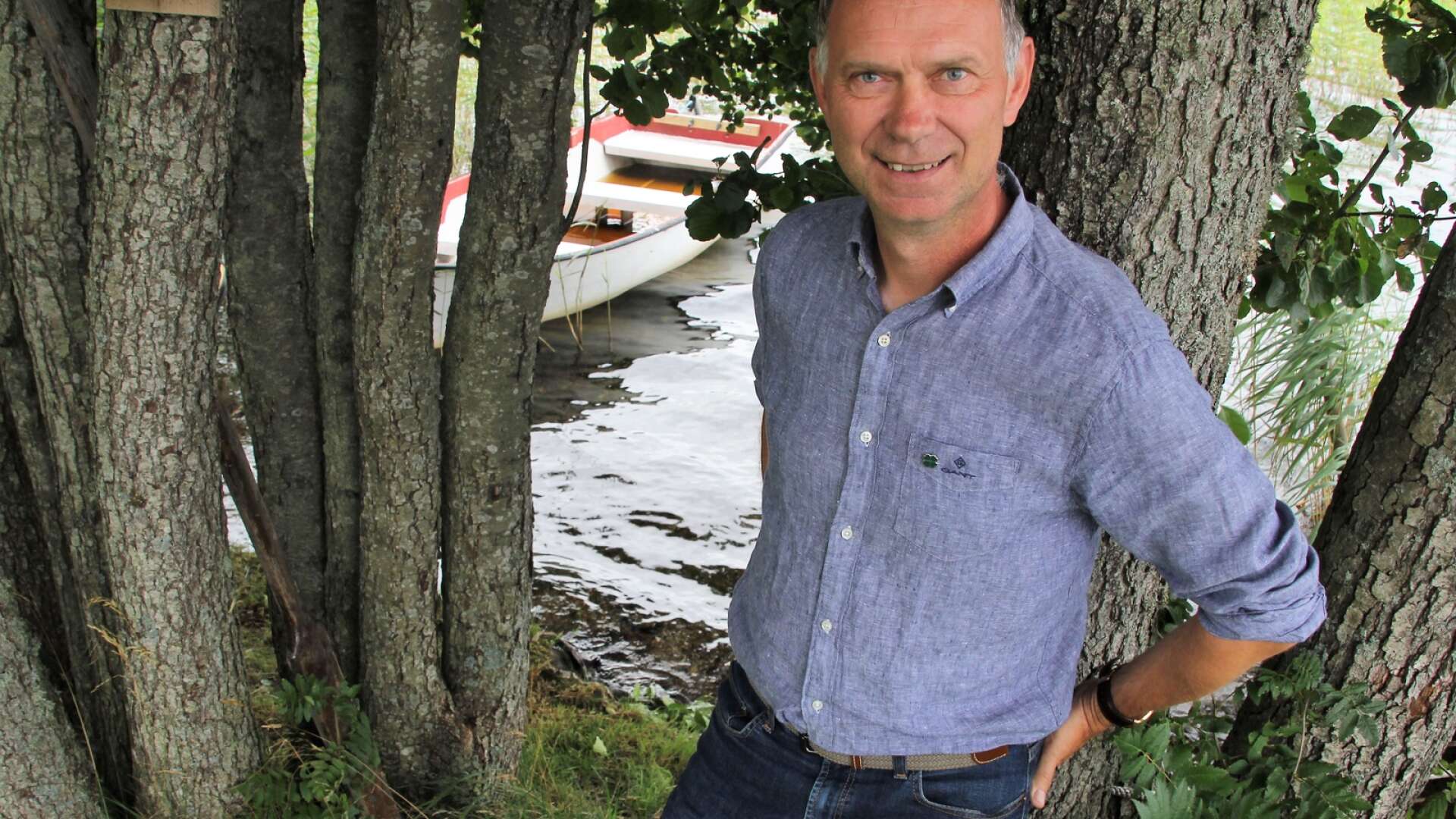 Kenneth Gustavsson är toppnamnet på Centerpartiets lista i Dals-Eds kommun.