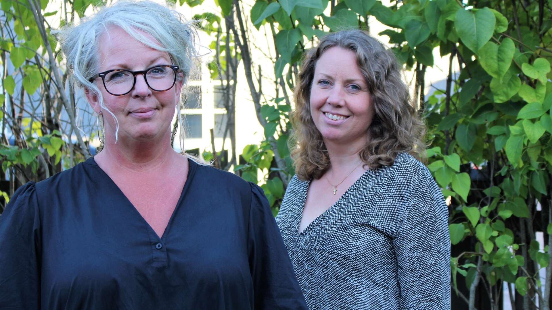 Susanne Liljedahl och Ulrika Gustafsson är initiativtagare till en hållbarhetsvecka på Equmeniakyrkan i Arvika.