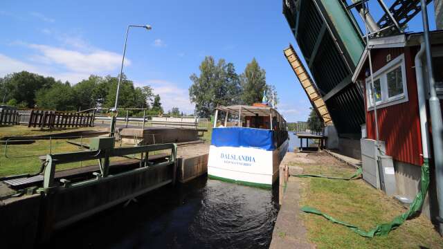Dalslands kanal AB vill ha pengar från Region Värmland för sjösäkerhetsåtgärder.