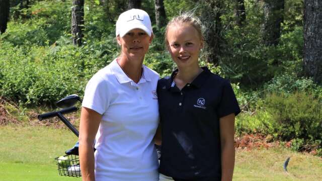 Åsa Jankler Ullström och dottern Emilia Ullström, båda från Wermdö Golf &amp; Country Club, spelade på Forsbackaveckan ifjol och de spelar ihop även i år.