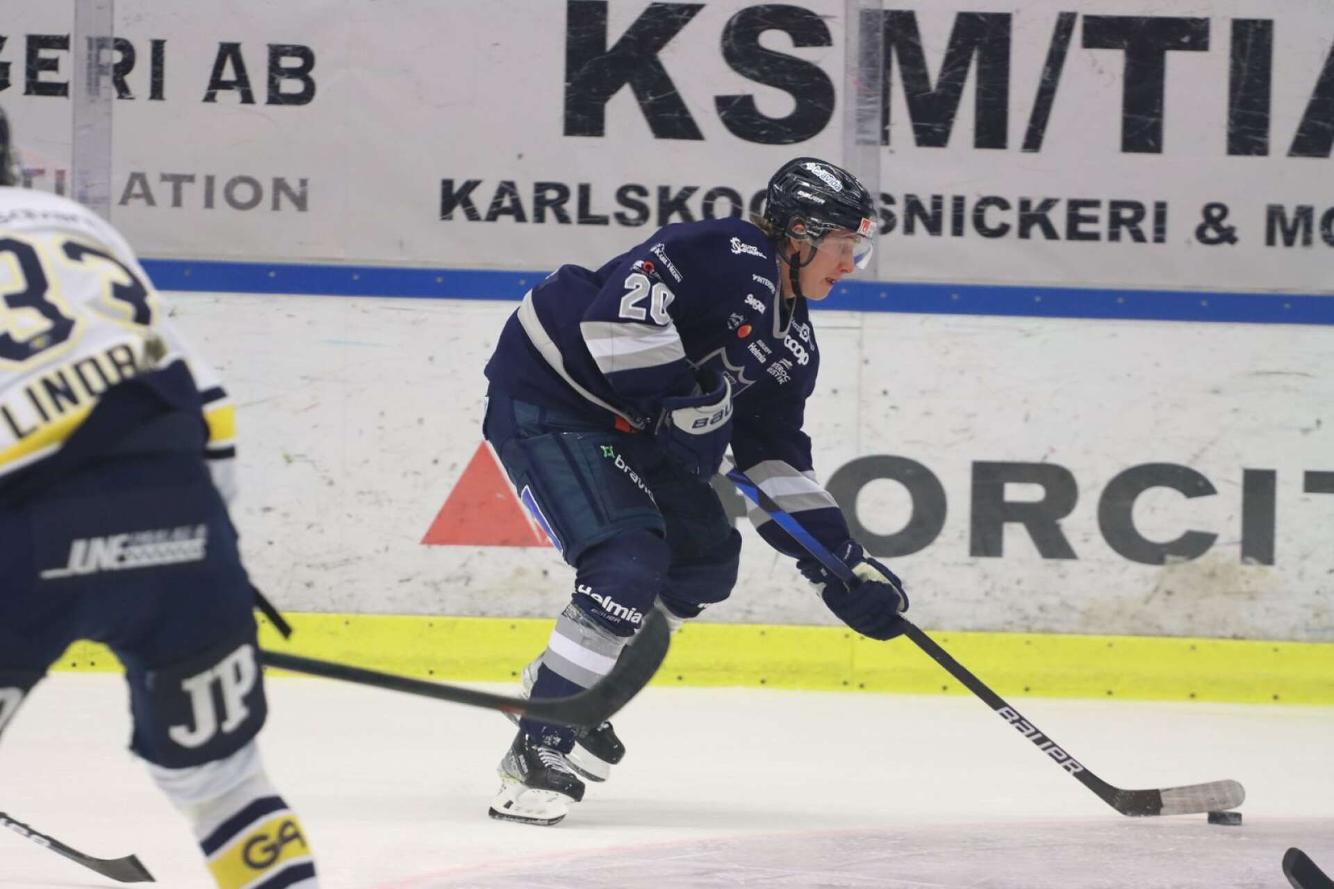 Juliuz Persson gjorde målet när BIK föll med 1–4.