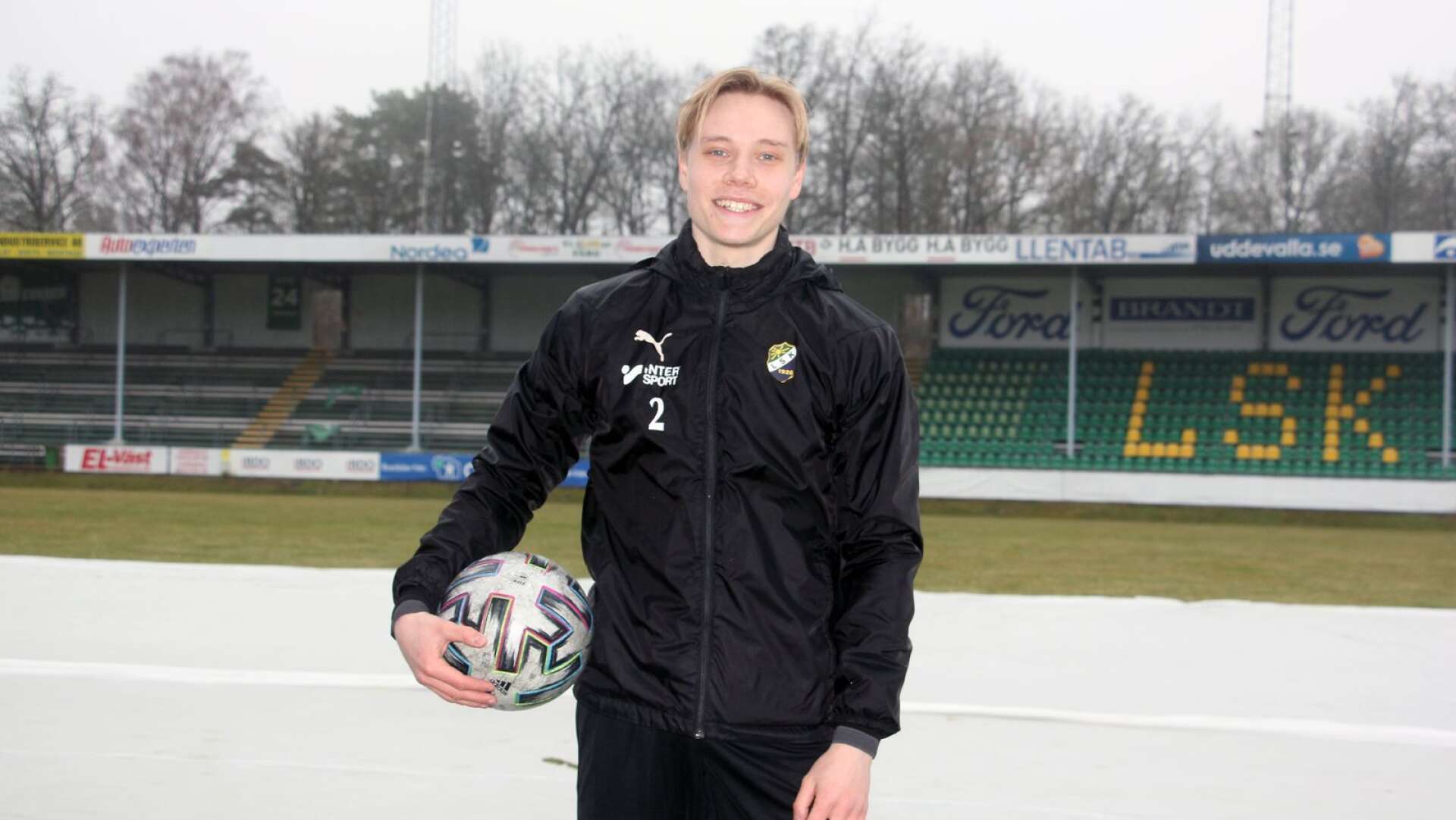 Gustav Källén är redo för premiär i division 1 södra med Ljungskile SK.
